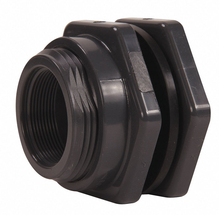 Bulkhead Tank Fitting FKM 3 5/8 L PVC