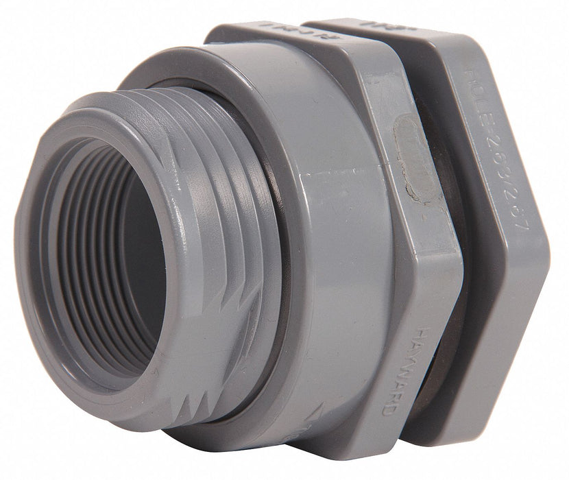 Bulkhead Tank Fitting EPDM 3 5/8 L CPVC