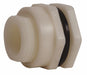 Bulkhead Tank Fitting FKM 3 1/4 L Poly.