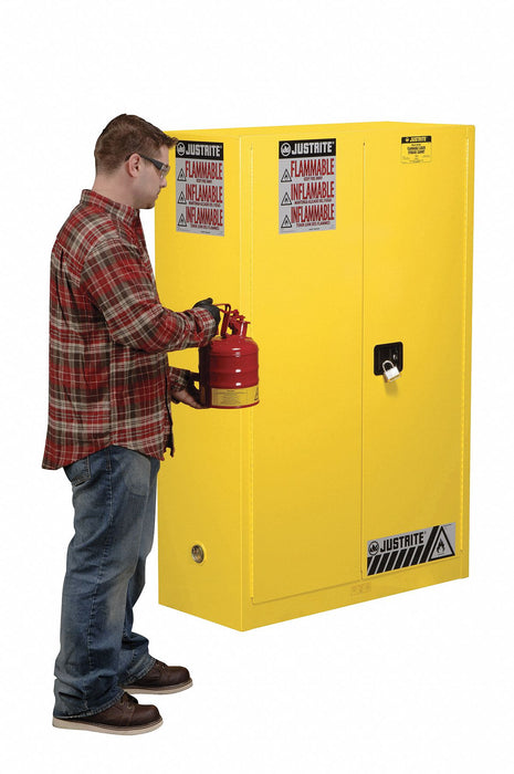 Safety Cabinet Label 12 inx10 in Paper