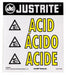 Safety Cabinet Label 11 in x 12 in Paper