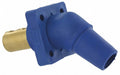 Dbl Cnnctr Blue Fml Dbl Set Screw 400 A