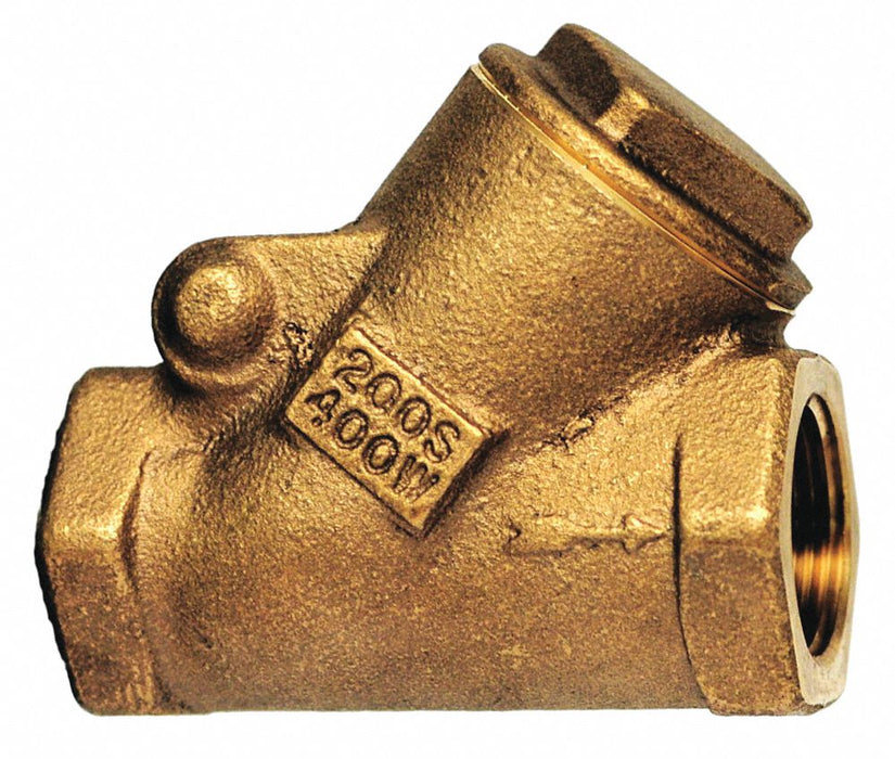 Swing Y Check Valve 2.25 in Overall L