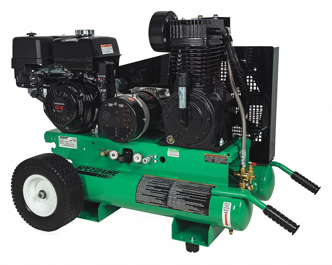 Portable Air Compr/Generator 2 Stage