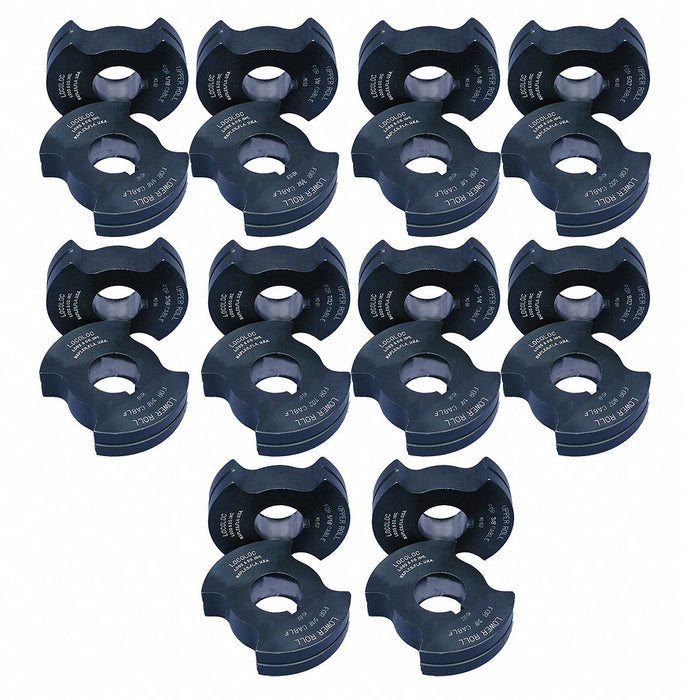Straight Shank Terminal Die Kit 10 Sizes