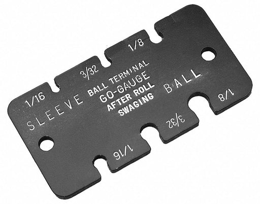 Ball Terminal Gauge 1/16 to 1/8