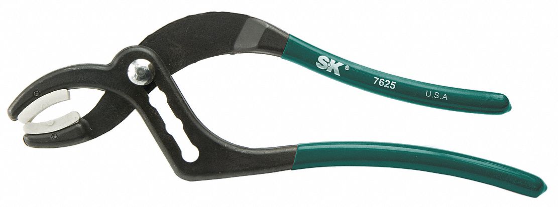 Soft Jaw Pliers Cannon Plug Green 10 In
