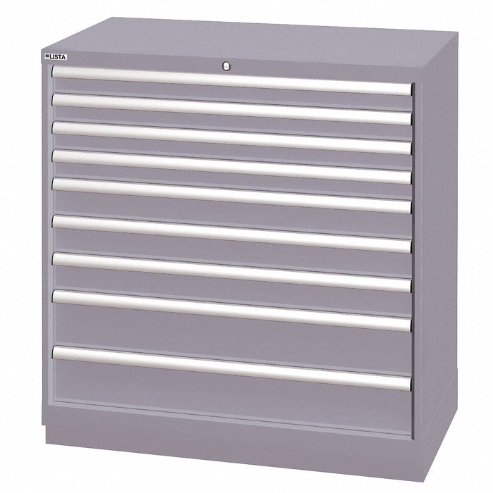 Mod Drwr Cab 39 3/8 H 9 Drwr Light Gray