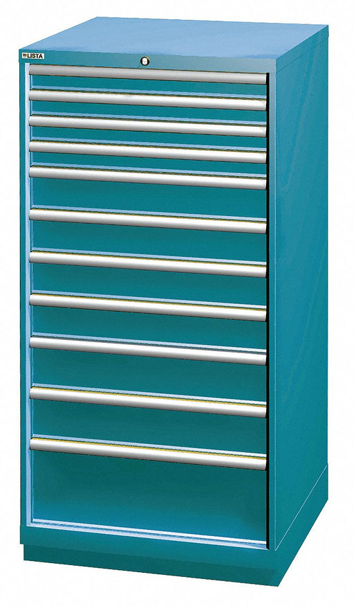 Mod Drwr Cab 59-1/2 H 11 Drwr Clssc Blue