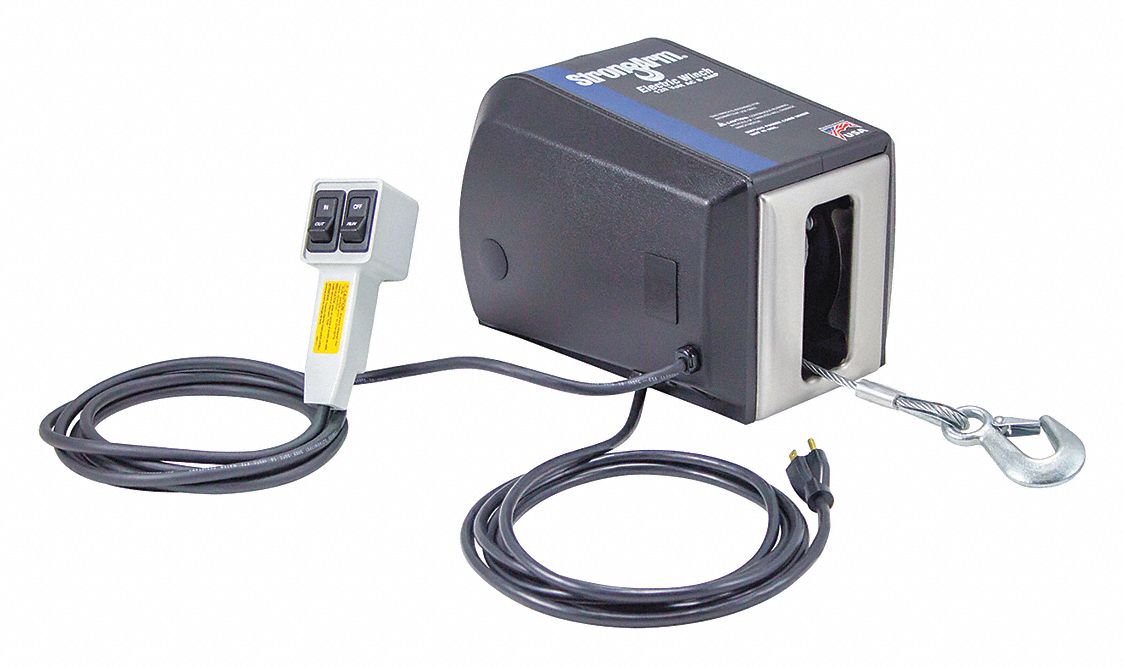 Electric Winch 1HP 115VAC