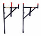 Truck Ladder Rack Steel 23 x3x57 Blk/Red