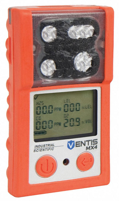 Multi-Gas Detector 8 hr Battery Life