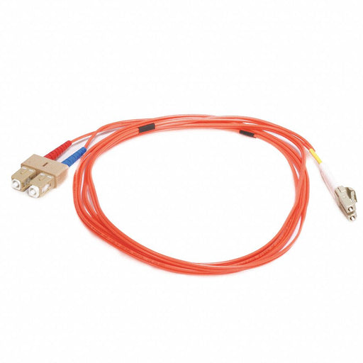 M3394 Fiber Cord Duplex LC SC 2m Orange