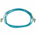 M3392 Fiber Cord Duplex LC LC 2m Aqua