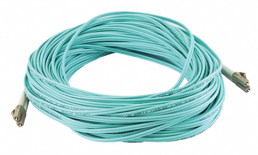 M3392 Fiber Cord Duplex LC LC 30m Aqua