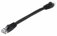 M3396 Patch Cord Cat 6 Booted Black 0.5 ft.