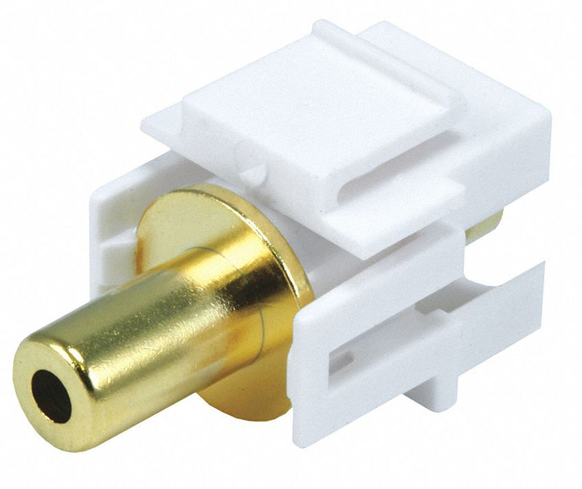 Keystone Jack 0.5625 in White
