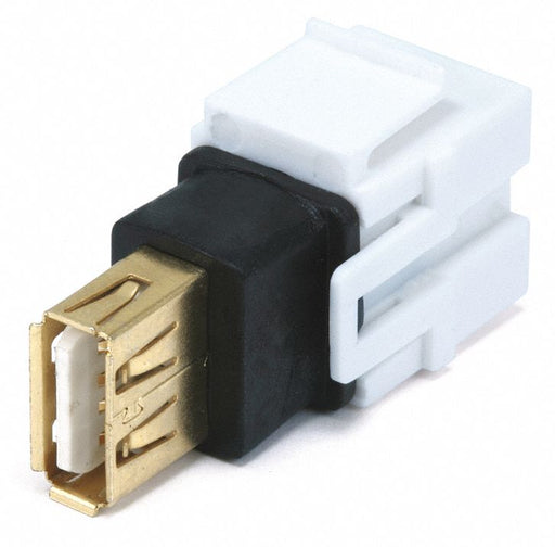 Keystone Jack 0.6875 in White
