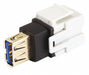 Keystone Jack 0.75 in White