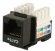 M1019 Datacom Jack Cat5 Punch Down Black