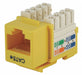 M1019 Keystone Jack 0.875 in Yellow