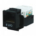 M1020 Keystone Jack 0.8125 in Black