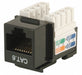 K2466 Keystone Jack 0.75 in Black