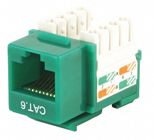 K2466 Keystone Jack 0.75 in Green