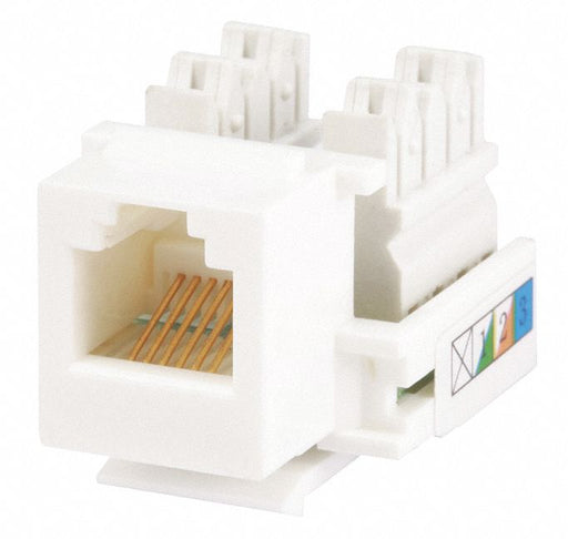 M1019 Keystone Jack 0.875 in White