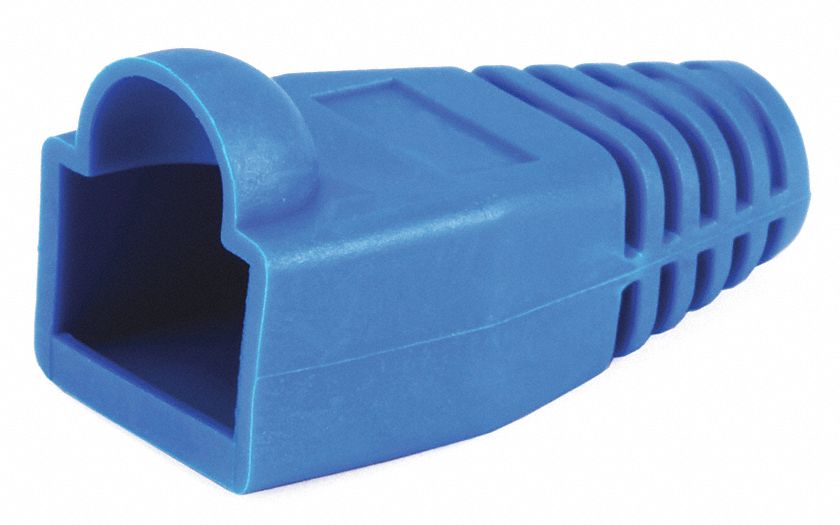 Relief Boot RJ45 Blue PK50