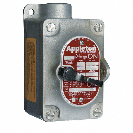 Tumbler Switch 1 Gang Dead-End 2-Pole