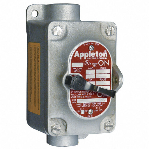 Tumbler Switch 1 Gang Feed-Thru 4-Way
