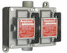 Tumbler Switch 2 Gang Feed-Thru 3-Way