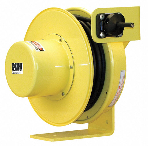 ExtensionCordReel Yellow 50ft 10AWG