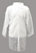 Disp. Lab Coat L Polypropylene Wht PK30