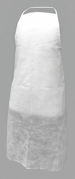 Disposable Apron White 36 in L PK100