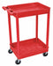 Utility Cart 300 lb Cap. PE 2 Shelves