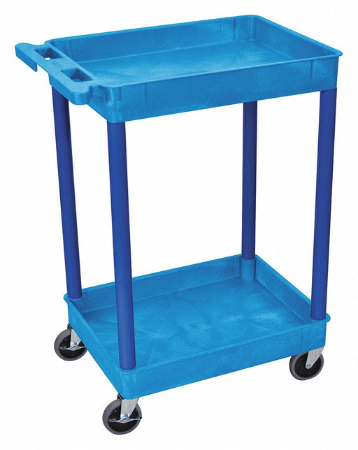 Utility Cart 300 lb Cap. PE 2 Shelves