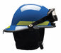 Fire Helmet Blue Thermoplastic