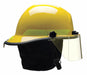 Fire Helmet Yellow Thermoplastic