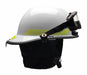 Fire Helmet White Thermoplastic