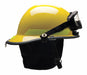 Fire Helmet Yellow Thermoplastic