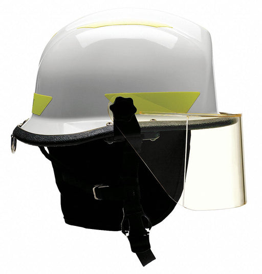 G8579 Fire/Rescue Helmet White Thermoplastic