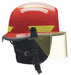 G8579 Fire/Rescue Helmet Red Thermoplastic