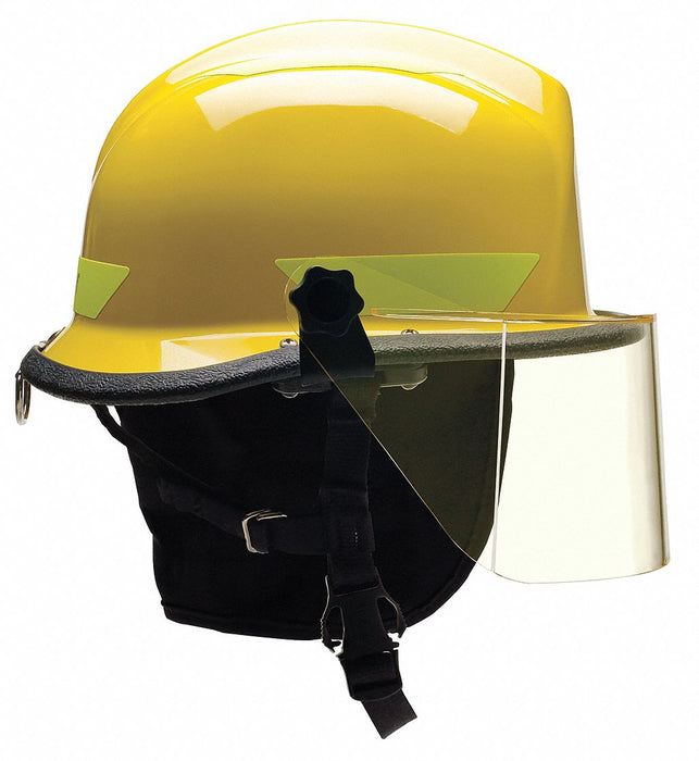 G8579 Fire/Rescue Helmet Yellow Thermoplastic