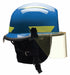 G8579 Fire/Rescue Helmet Blue Thermoplastic
