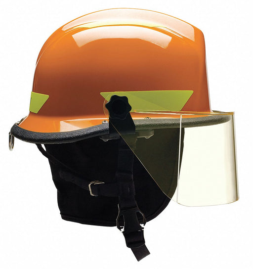 G8579 Fire/Rescue Helmet Orange Thermoplastic