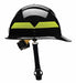 Fire Helmet Black Thermoplastic