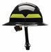 Fire Helmet Black Thermoplastic