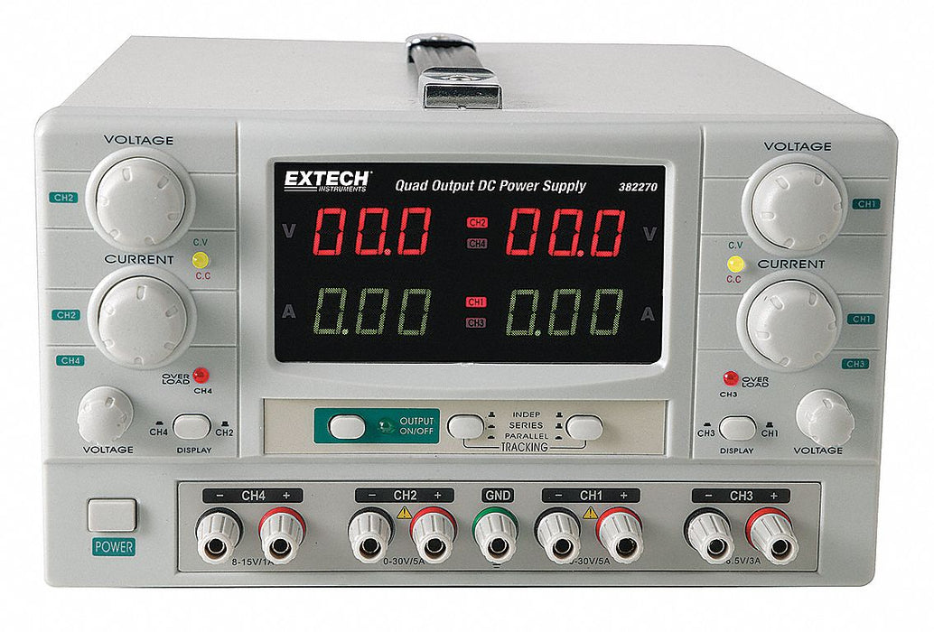 Quad Output DC Power Supply